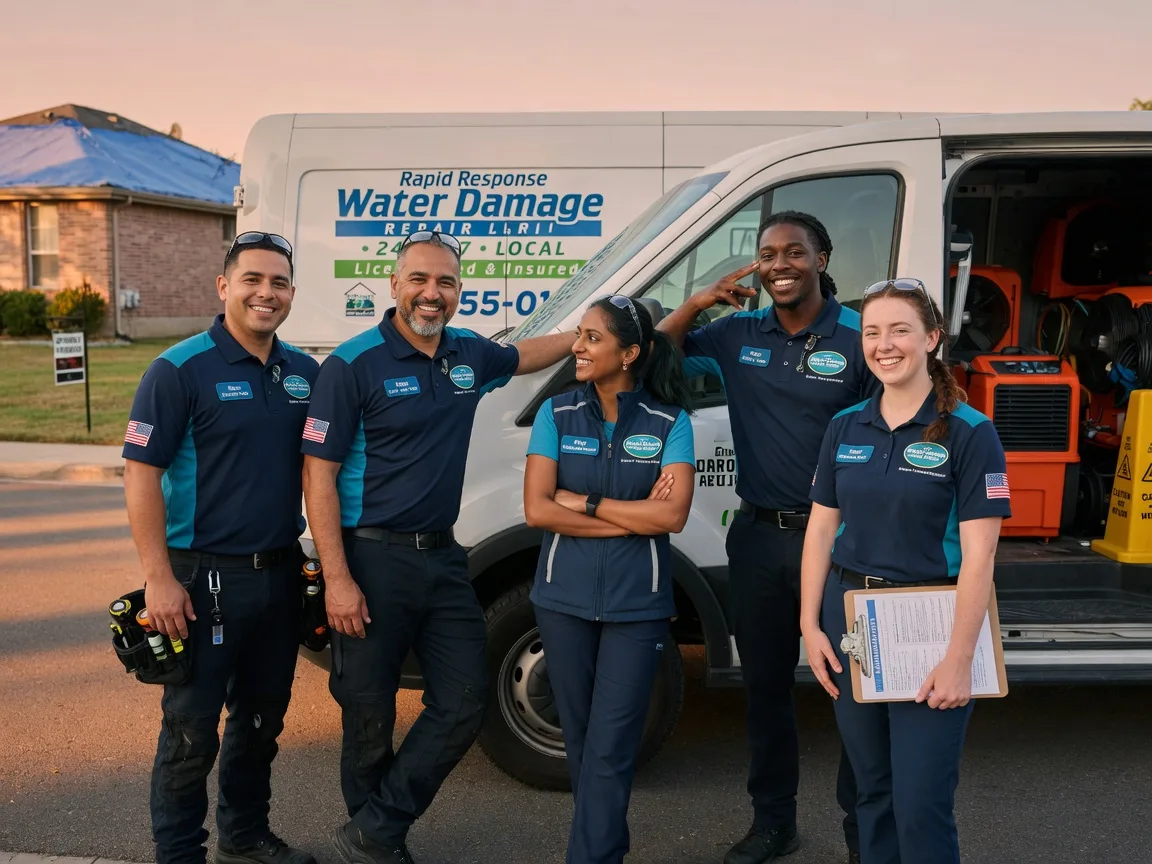 Water Damage Restoration company in New Auburn, WI